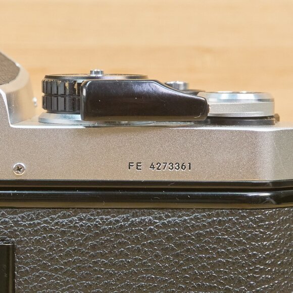 Nikon FE SLR 35mm Film Camera, Nikkor 50m 1:1.8 Lens, Nikon MD-12 Motor Drive - Picture 8 of 13